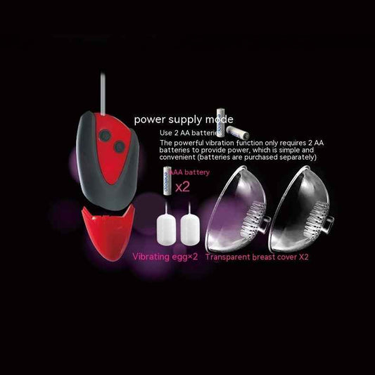 Transparent Medical Silicone Breast Massager – Nipple Stimulator, Body-Safe
