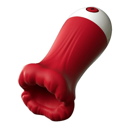 Big Mouth Male Masturbator – App & Remote Control Blowjob Simulator with Suction & Vibration
