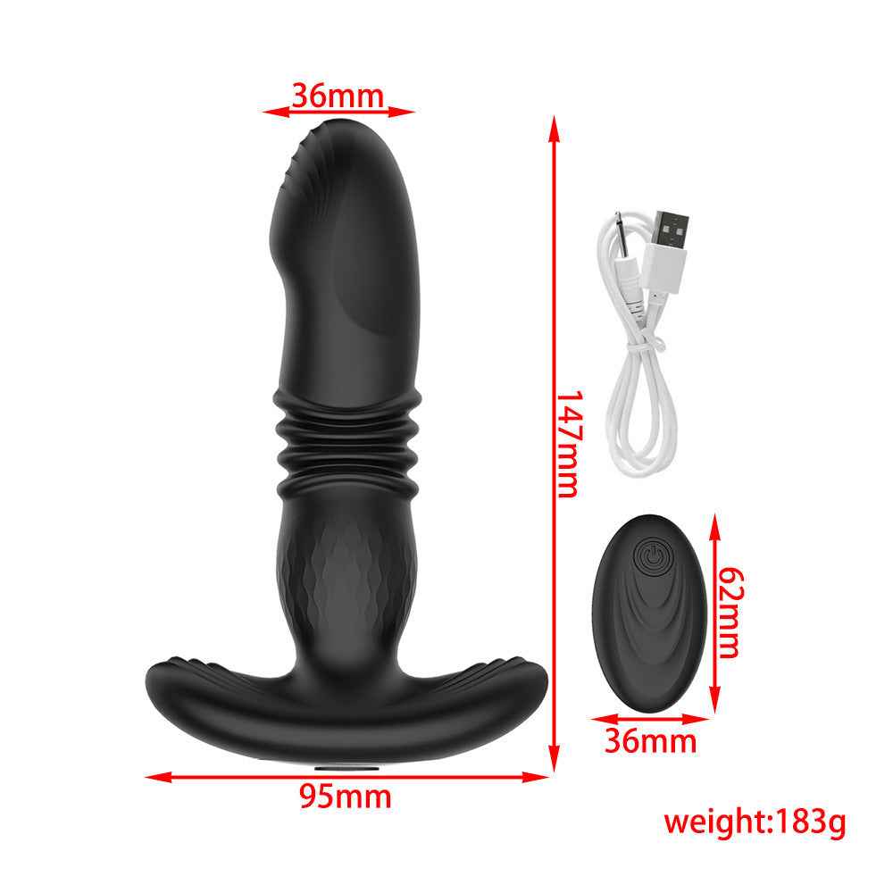 Wireless Telescopic Prostate Massager – Remote & APP Control, 4 Package Options