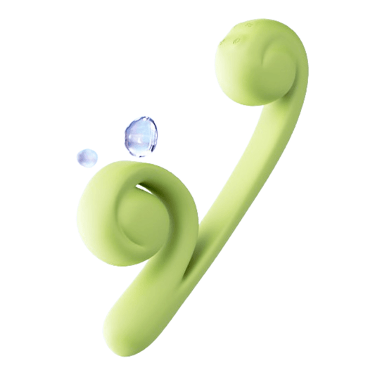 curling wave g-spot vibrator customized light green 7 curling 7 vibration ipx7 waterproof