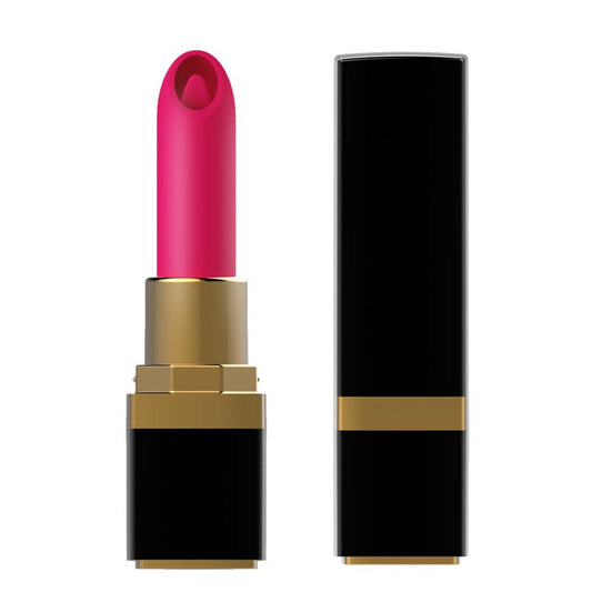mini lipstick vibrator black 10 speed clitoral stimulator ultra-quiet usb rechargeable