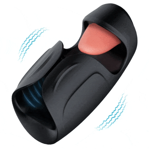 Licking Vibrating Glans Stimulator Penis Vibrator – 10 Modes