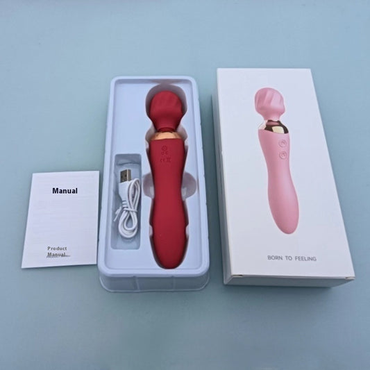 Glow AV Stick G-Spot Vibrator – Heating & Standard Versions, Rose Red & Pink