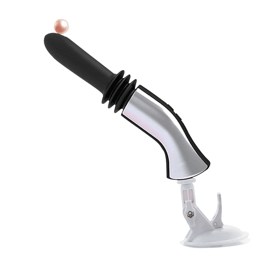 Vibrating Automatic Sex Machine – Golden / Silver / Purple, With & Without Base