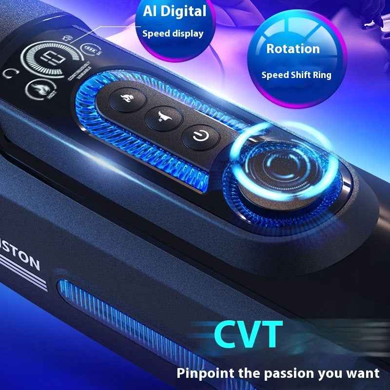 Thunder Piston X-9 Gen4 Airplane Bottle Masturbator – 275mm, Silicone ABS, USB
