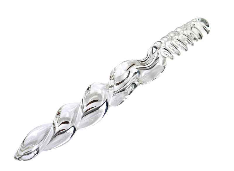 Borosilicate Glass Anal Plug – Pull Ring & Thread Handle Styles, Transparent