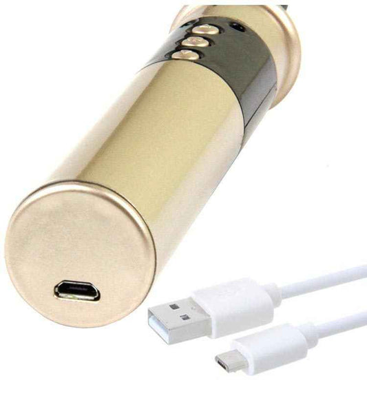 Electric Shock BDSM Toy – 3-Level Frequency, USB Rechargeable, Gold Electro Play