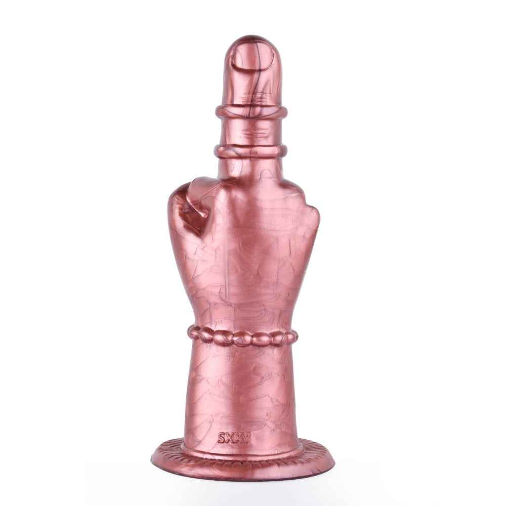 Index Finger Shape Silicone Fantasy Dildo – 7.2x21cm, Anal Plug & Massager