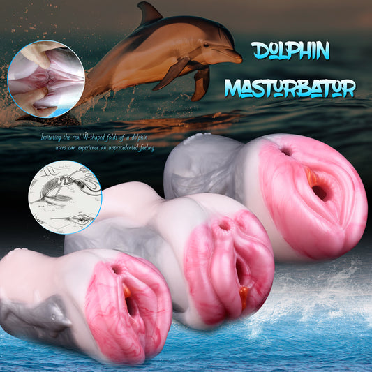DP2315 Dolphin Silicone Monster Masturbator – Tsubaki, Rowan, Blue Shadow & 3-in-1 Set