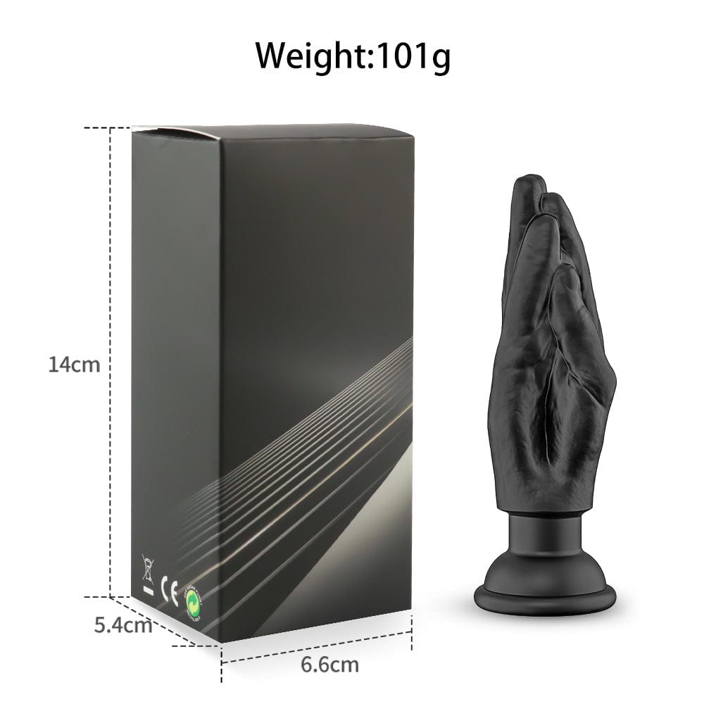 Finger Shaped Vibrating Anal Plug Fantasy Dildo Plug