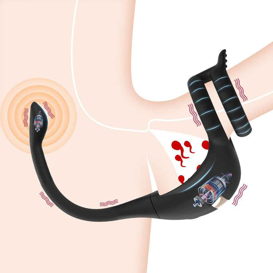 APP Remote Control Silicone Penis Rings for Men