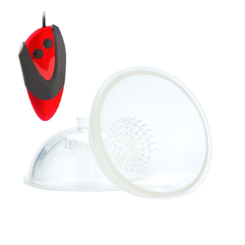 Transparent Medical Silicone Breast Massager – Nipple Stimulator, Body-Safe