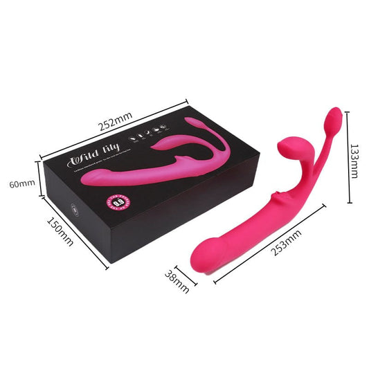 Remote Control Telescopic Wireless Couple Vibrators