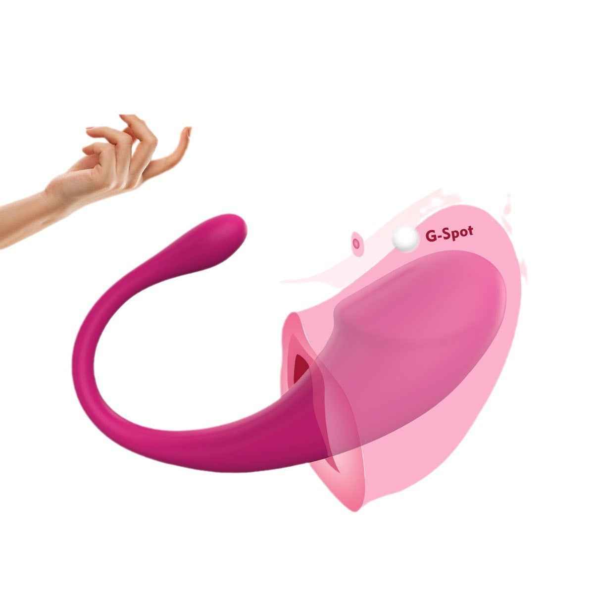 Love Spouse APP Bluetooth Vibrating Egg – Medical Silicone, iOS & Android, Long Distance