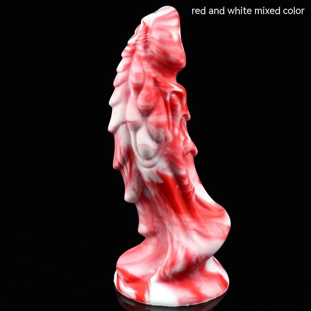 Lin Bear Liquid Silicone Fantasy Dildo – 10 Mixed Color Options, Unisex