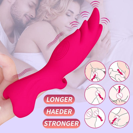 Mini Finger Vibrator – 12-Speed Clitoral & G-Spot Stimulation, Multi-Zone