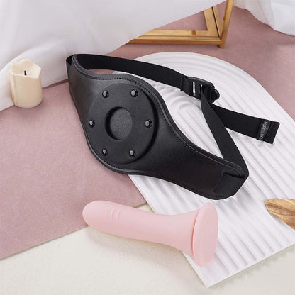 Thigh Wearable Strap-On Dildo – Adjustable Harness, Detachable Silicone Plug, Waterproof