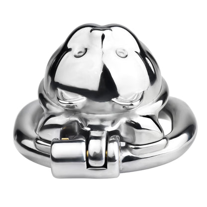 FRRK-245 Lucky Cat Metal Chastity Cage