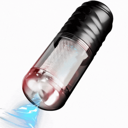 Rotating Suction & Sound-Enabled Male Masturbator – Discreet Private Delivery