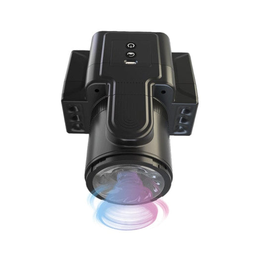 camera disguise male masturbator black rotation expansion vibration 7-speed 21 combinations
