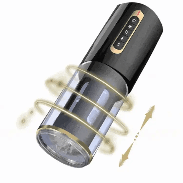 Telescopic Heating Blowjob Machine – Basic & Bluetooth Versions