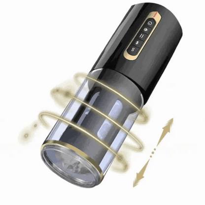 Telescopic Heating Blowjob Machine – Basic & Bluetooth Versions