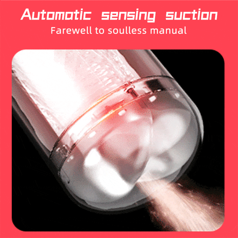 Rotating Suction & Sound-Enabled Male Masturbator – Discreet Private Delivery