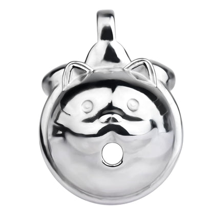 FRRK-245 Lucky Cat Metal Chastity Cage