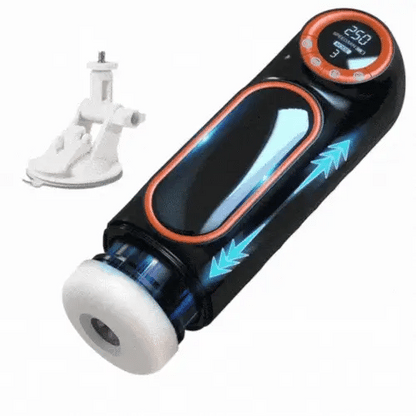Black Auto Sucking Multi-Function Male Masturbator – 10 Modes, Hands-Free, USB
