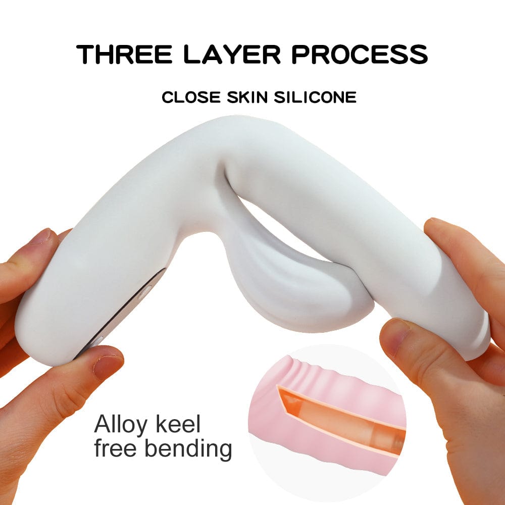 5-Frequency Sucking Stretching and Heating Female Vibrator