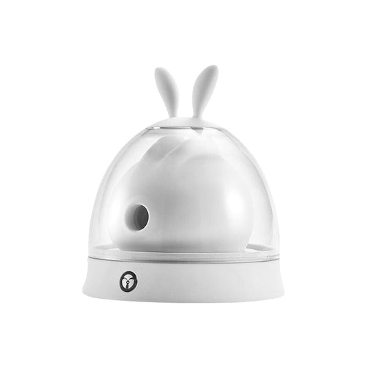 rabbit clitoral suction vibrator white colorful light charging base 6 suction 6 vibration