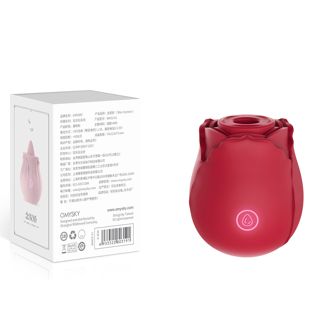 Tongue Licking And Vibrating Female