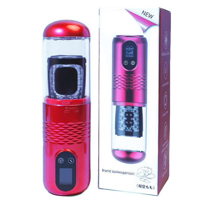 Telescopic Automatic Transparent Airplane Bottle