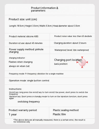 Toy Stick Flexible Glue Heating Multi-frequency