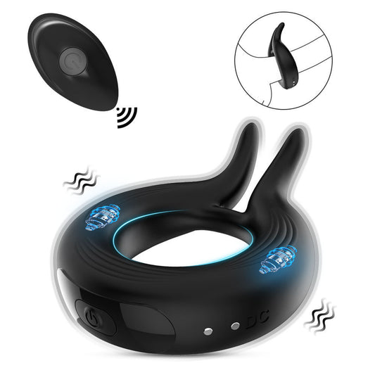 Medical-Grade Silicone Vibrating Penis Ring – Standard & Remote Control Versions