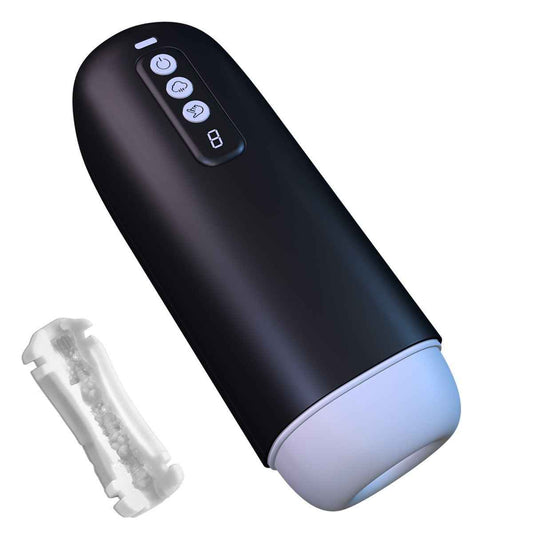 Aircraft Cup Sucking Masturbator – 8-Freq Suction & Vibration, Voice Response