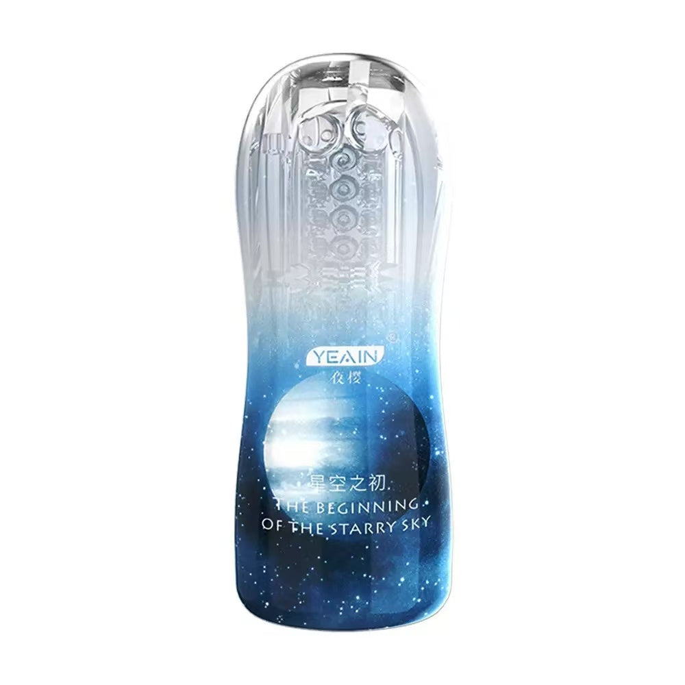 Ransparent Sucking Vibrating Airplane Cup Automatic Male Trainer