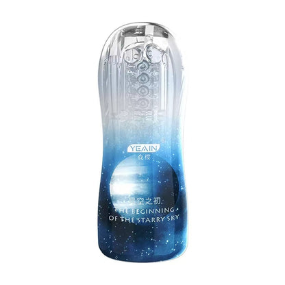 Ransparent Sucking Vibrating Airplane Cup Automatic Male Trainer