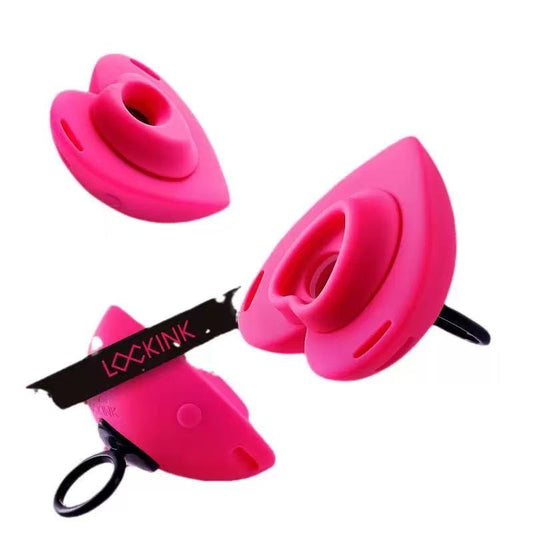 Wearable Clitoral Suction Vibrator – Love-Shaped, 10×10 Suction Modes