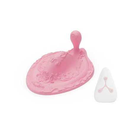 pink dragon phoenix cushion riding vibrator with dual motors