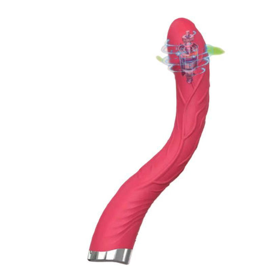 USB Rechargeable Silicone G-Spot Vibrator – smooth body-safe, discreet packaging
