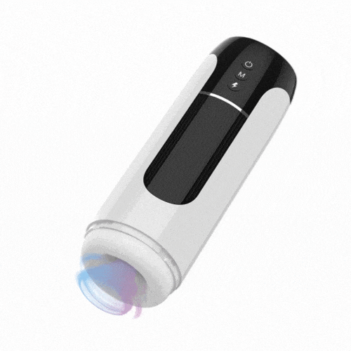 Fully Automatic 7-Mode Telescopic Vibrating Male Masturbator with Heating & Sound