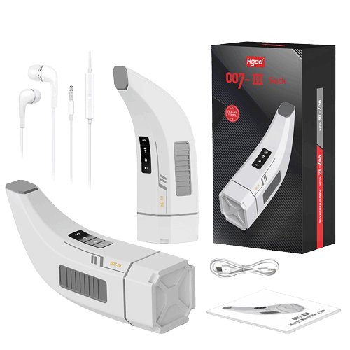 007-Ⅲ Penis 4D  Clip Suction Smart Real Voice Tongue Lick Male Masturbator Cup