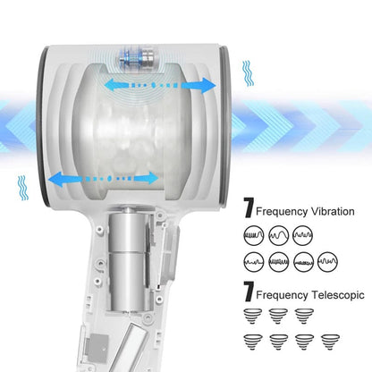 7-Frequency Telescopic Handheld Male Masturbator – Auto Expansion & Quiet Operation