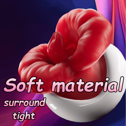 2 In 1 Tongue Masturbation Vibrator For Women