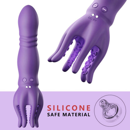 Male Masturbator Penis Vibrator Sex Toy 10 Vibration 3 Thrusting Modes 360°Training Wrapped