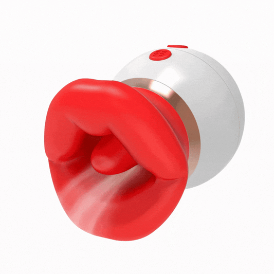 3IN1 Big Mouth Shaped Sex Toy Sucking Vibrator Adult Toys