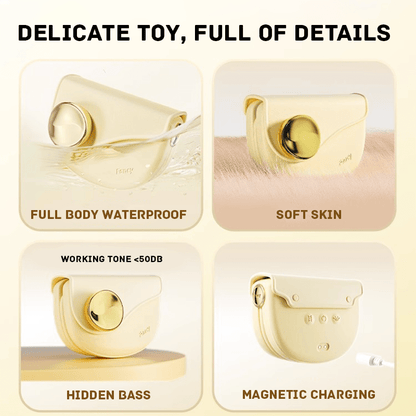 Saddle Bag Female Vibrator Strong Vibration & Suction