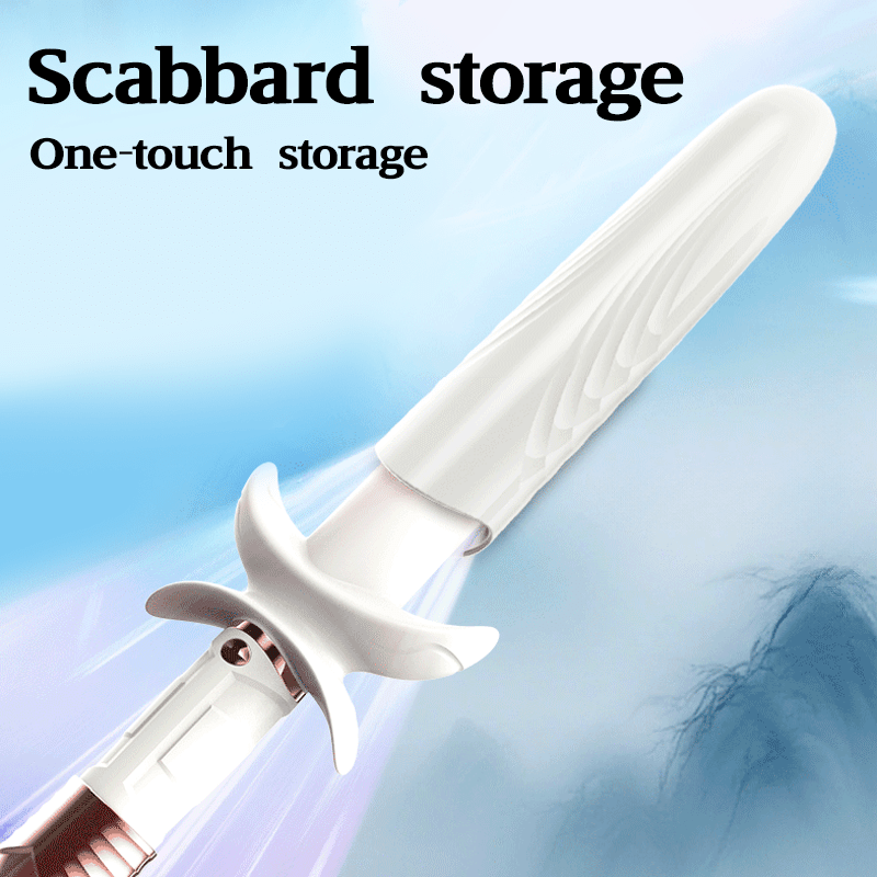 Sword - shaped Vibrating Clitoral G Spot Stimulator