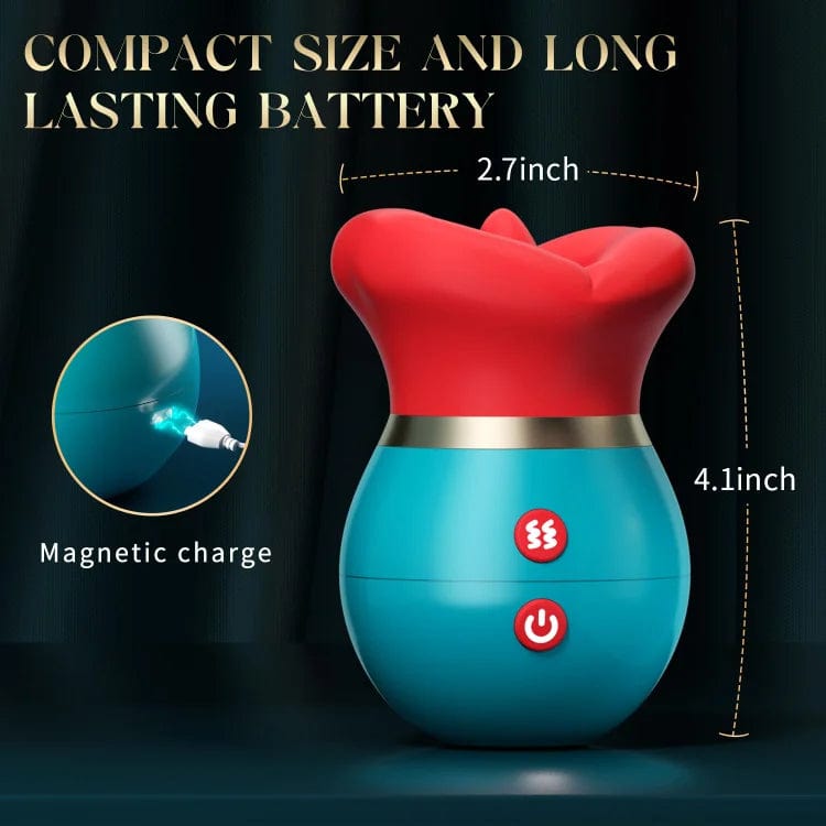 3 in 1 App Remote Control Big Mouth Vibrator With 360° Tongue Licking & Sucking & Vibrating